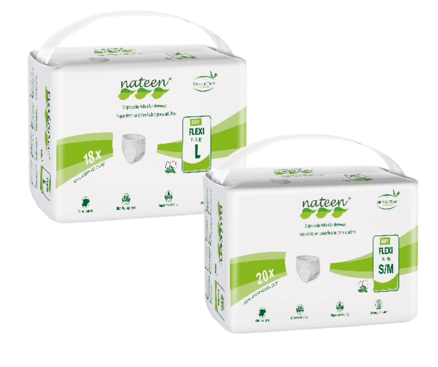 Nateen Pullup Small / Medium - Caja de 80