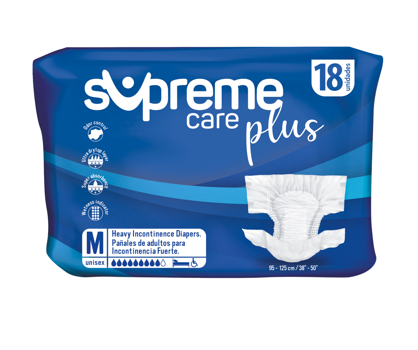 Supreme Care Plus Medium - Caja de 72